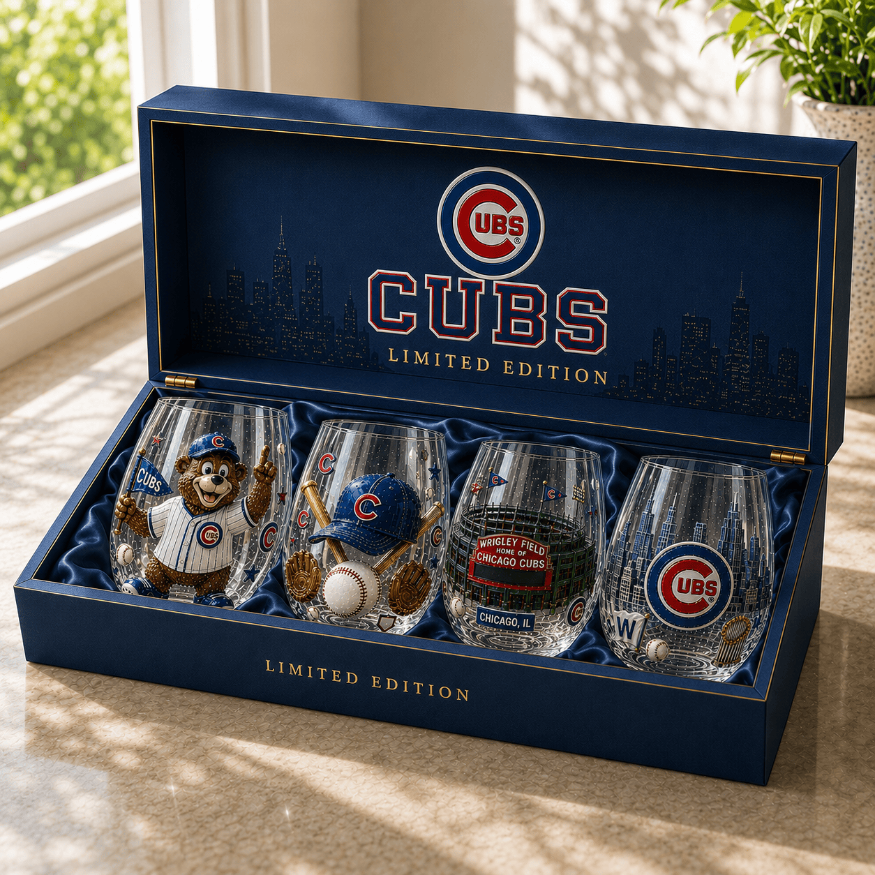 Premium CCC Stemless Wine Glass Set TTTT