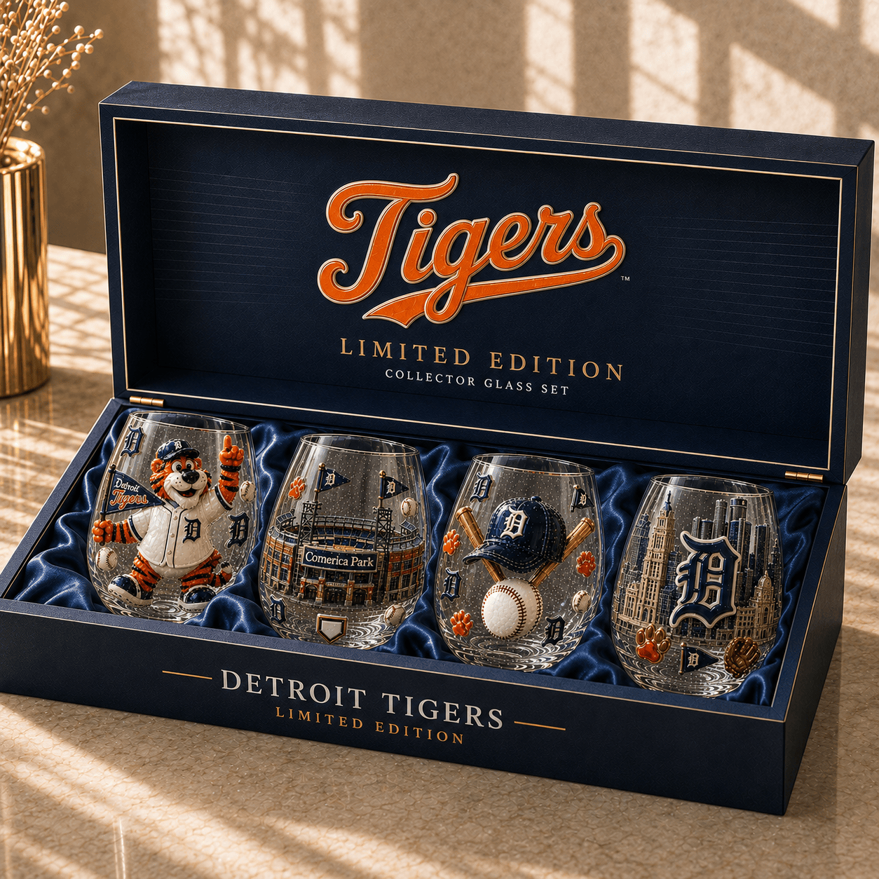 Premium DTTG Stemless Wine Glass Set TTTT