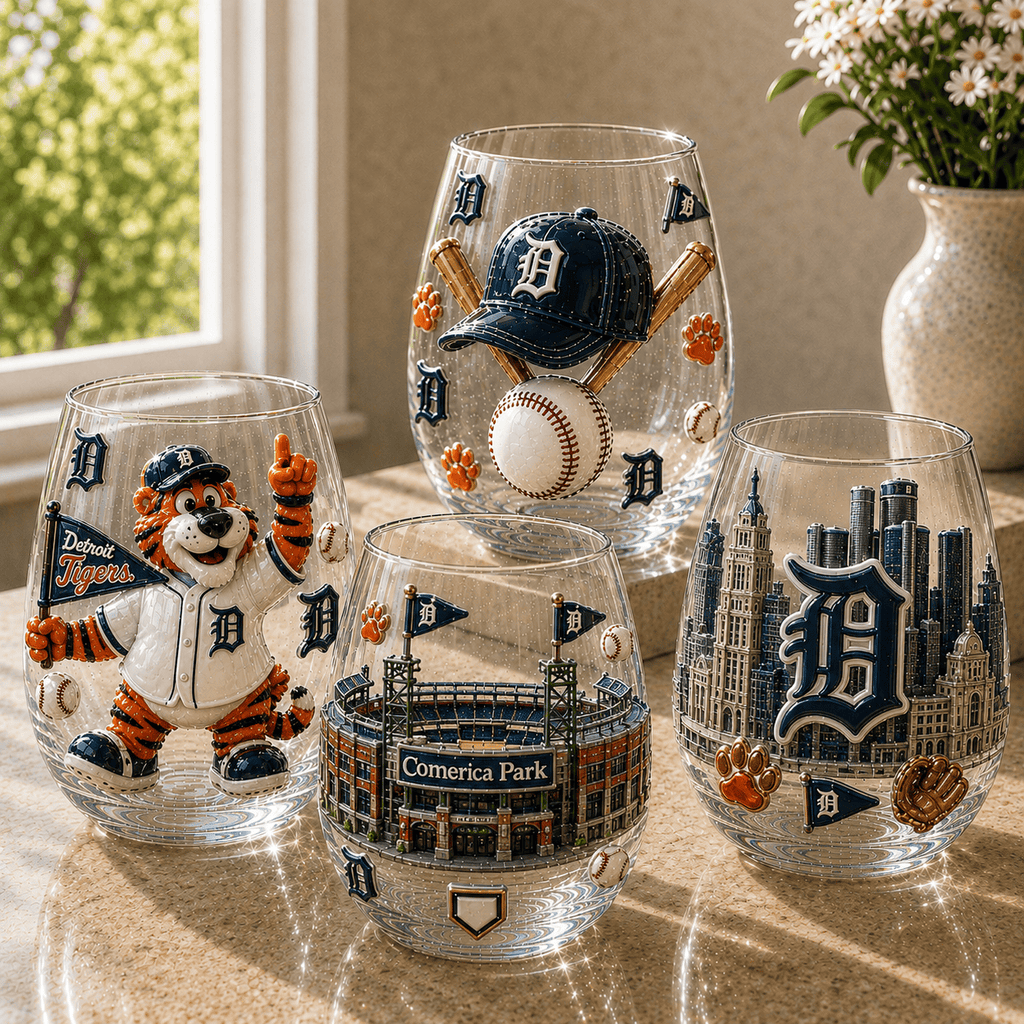 Premium DTTG Stemless Wine Glass Set TTTT