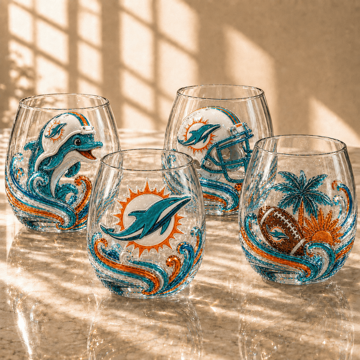 Premium MDP Stemless Wine Glass Set BMD