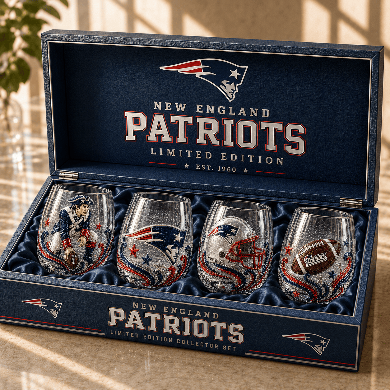 Premium NEP Stemless Wine Glass Set BMD