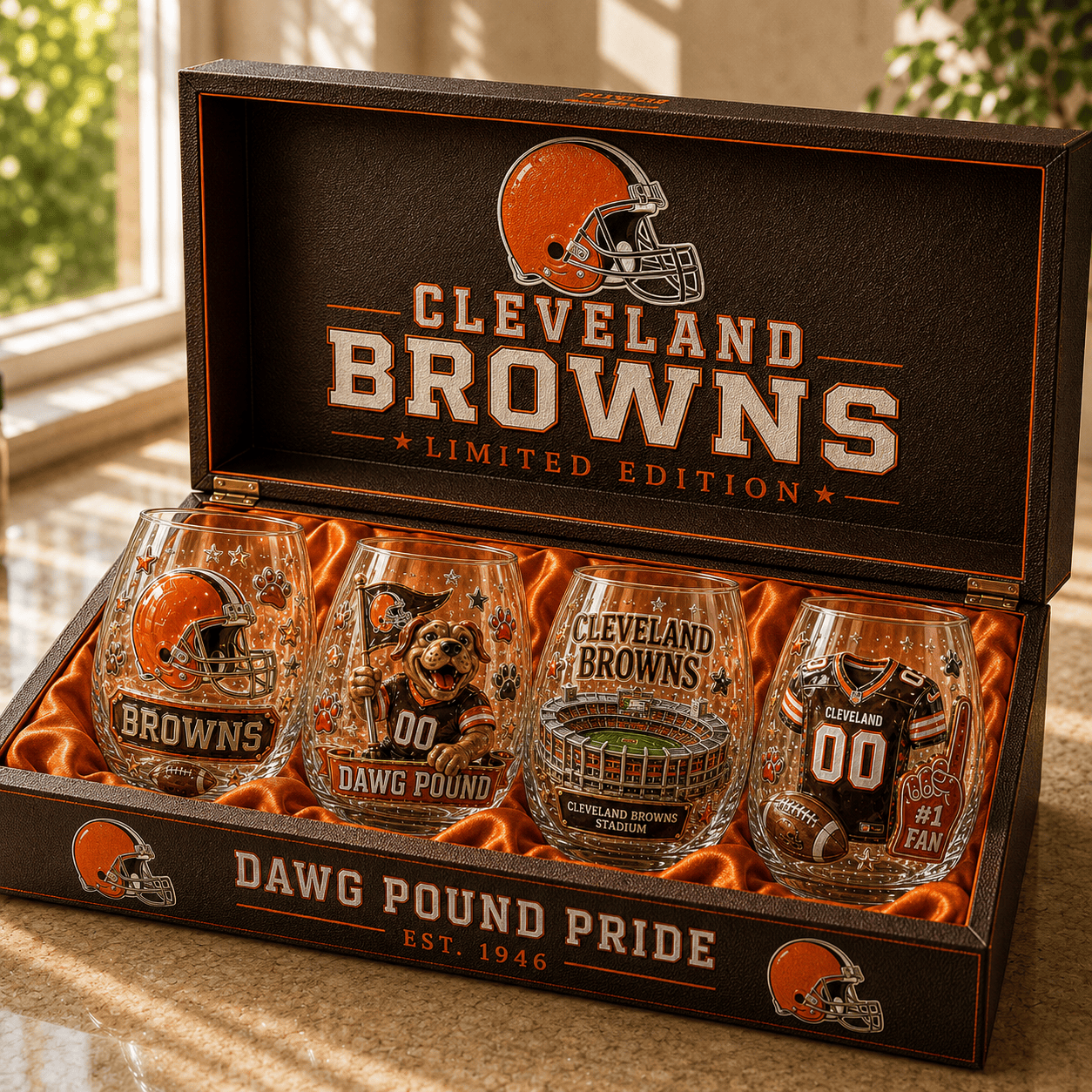 Premium CLVB Stemless Wine Glass Set BMD