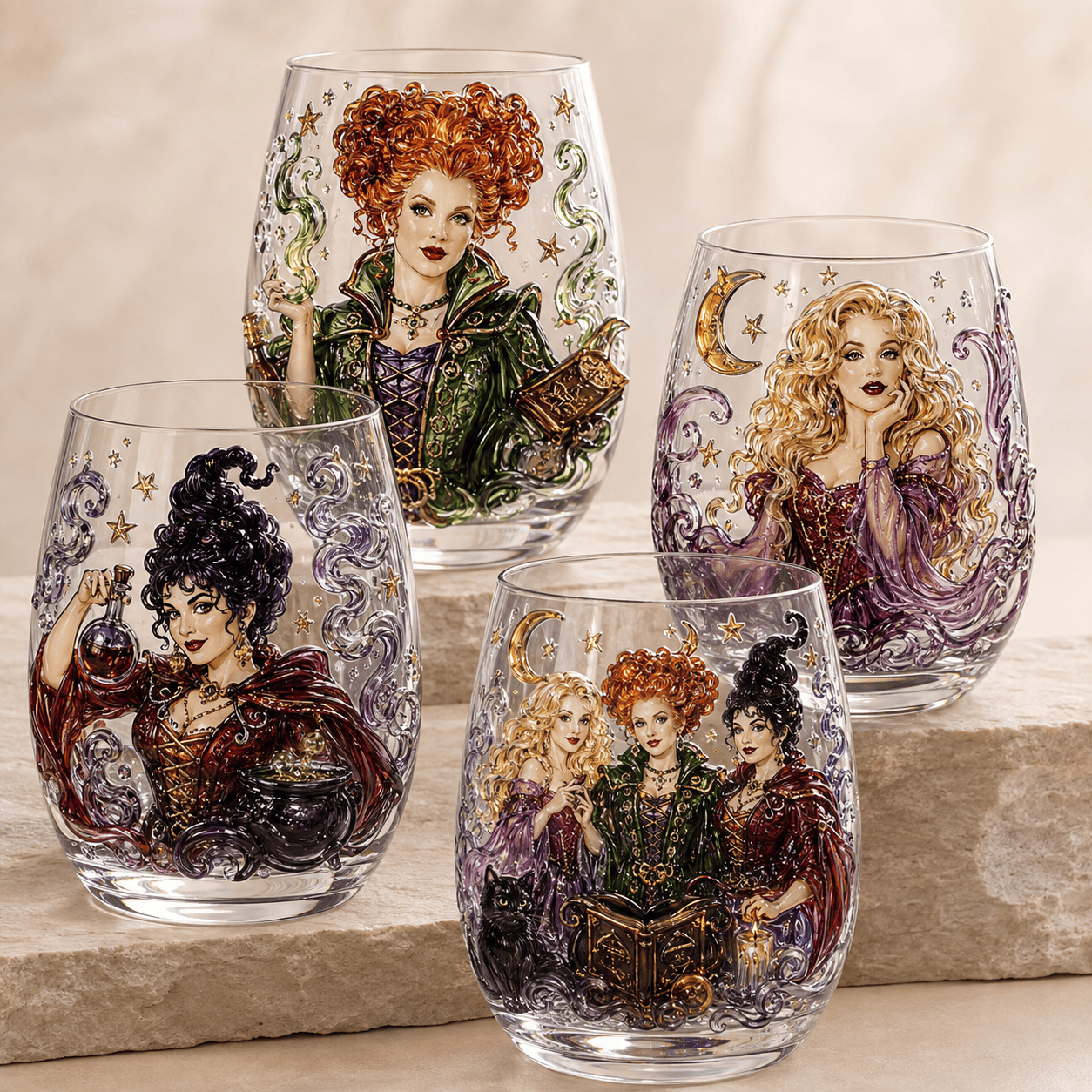 Premium HCPC Stemless Wine Glass Set BMD