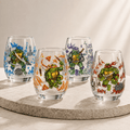 Premium TMNT Stemless Wine Glass Set BMD