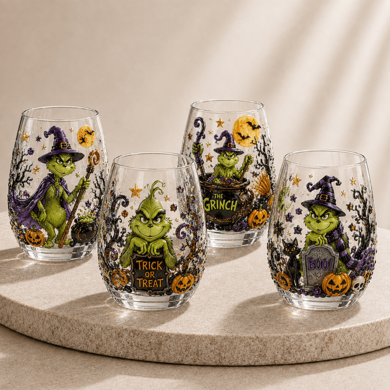 Premium TGR Stemless Wine Glass Set BMD
