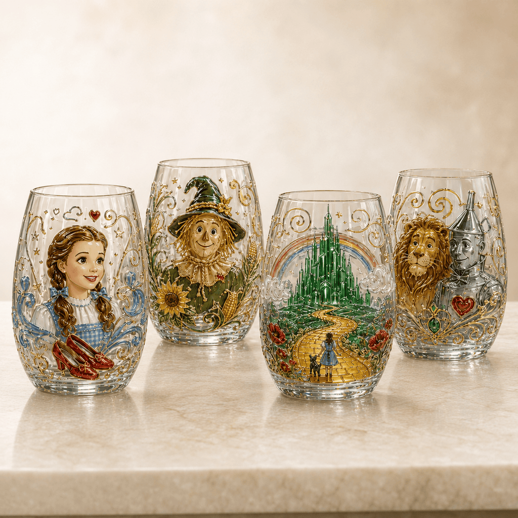 Premium TWOZ Stemless Wine Glass Set BMD