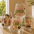 Premium HSL Stemless Wine Glass Set TMH