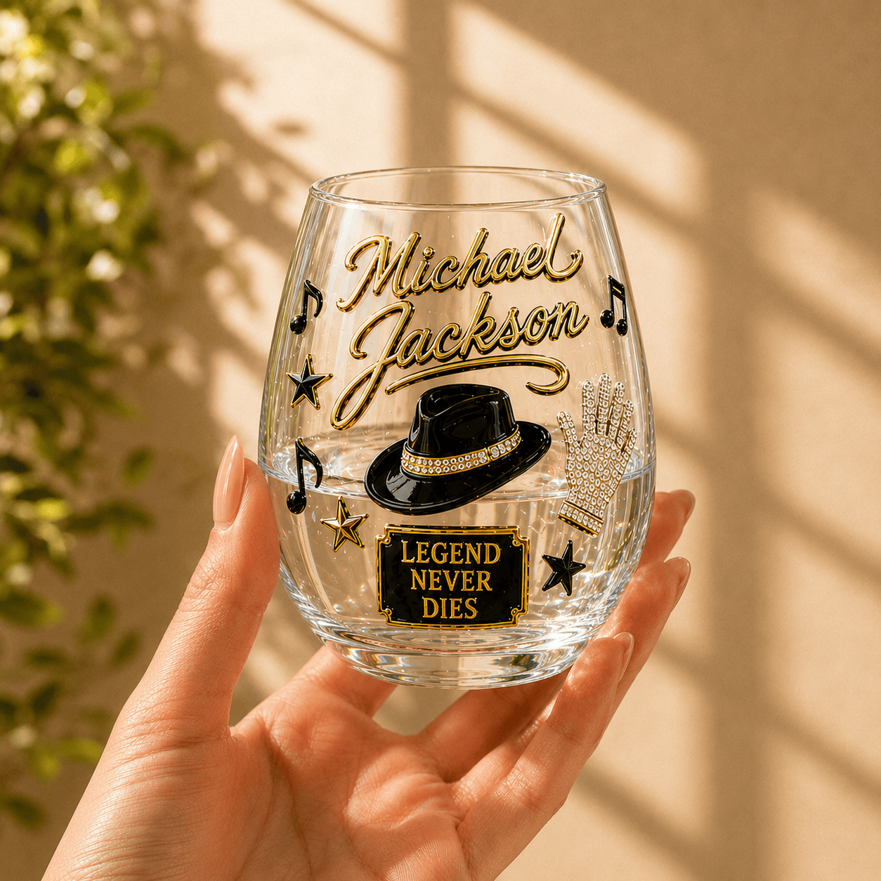 Premium MJS Stemless Wine Glass Set TMH