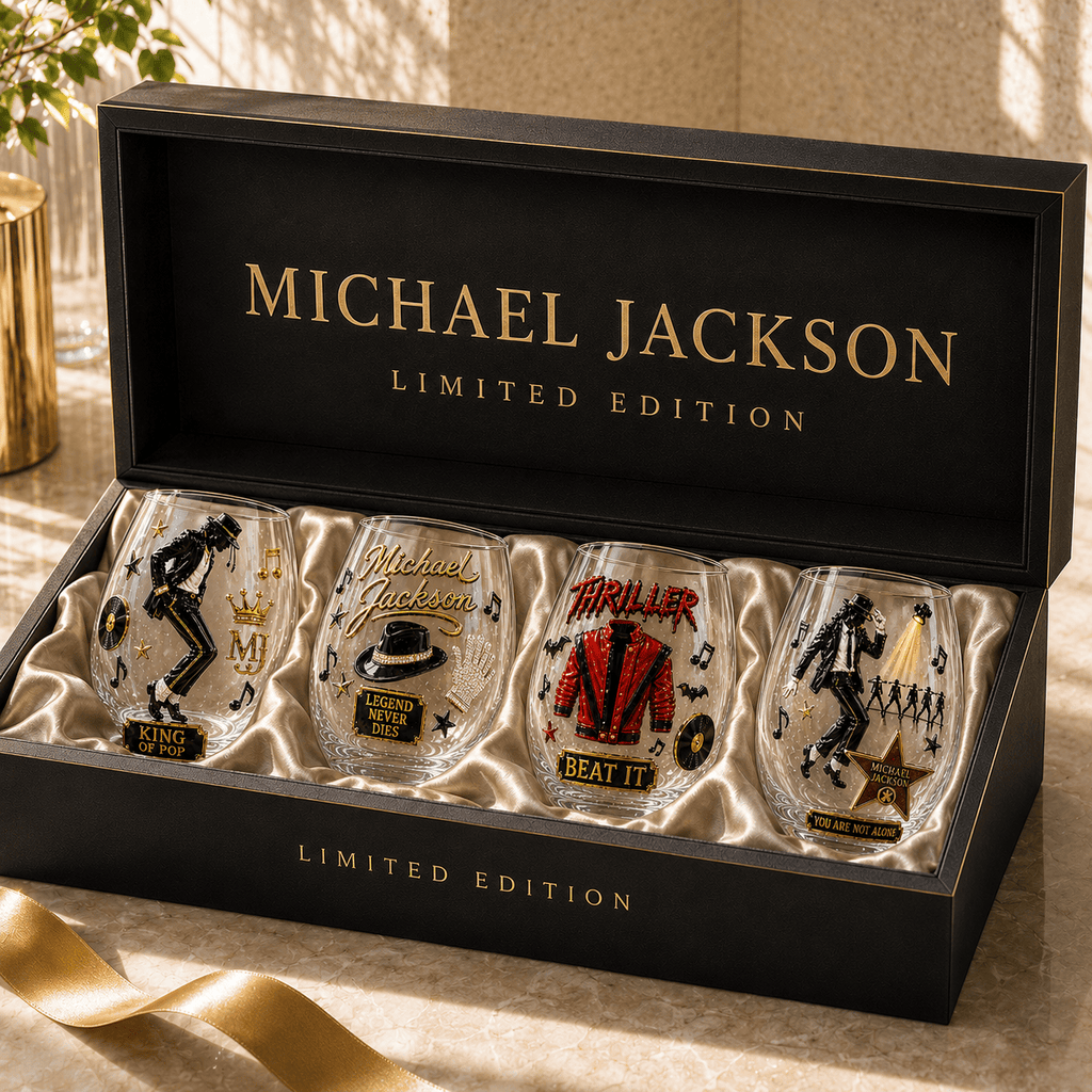 Premium MJS Stemless Wine Glass Set TMH