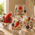 Premium RHCP Stemless Wine Glass Set TMH