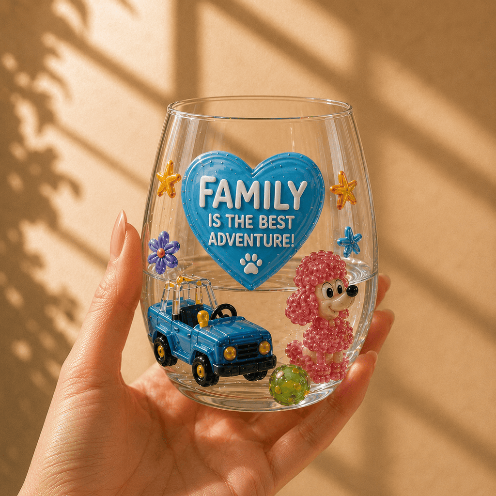 Premium BLU Stemless Wine Glass Set TMH