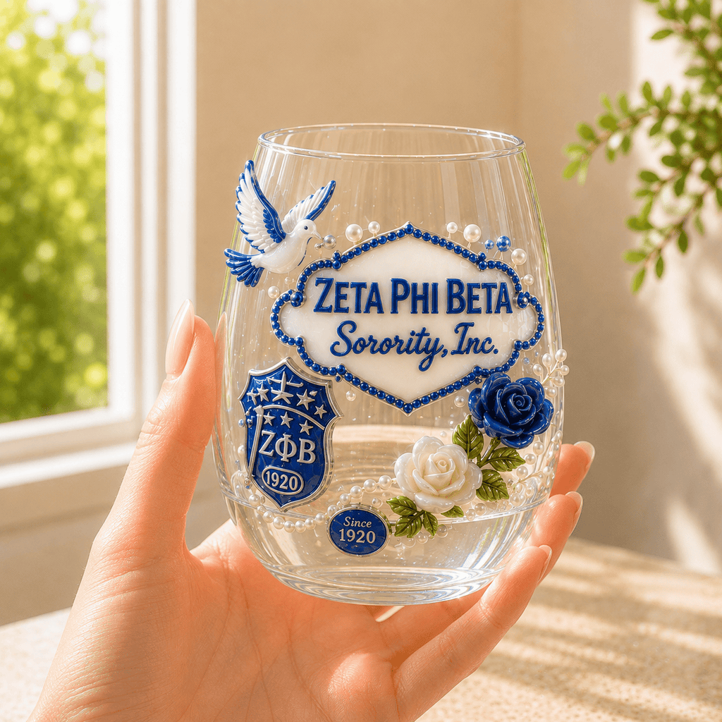 Premium ZPT Stemless Wine Glass Set TMH