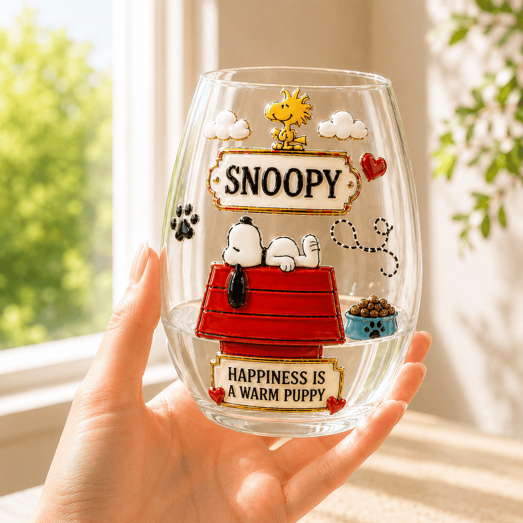 Premium SNPY Stemless Wine Glass Set TMH