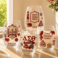 Premium DSTT Stemless Wine Glass Set TMH