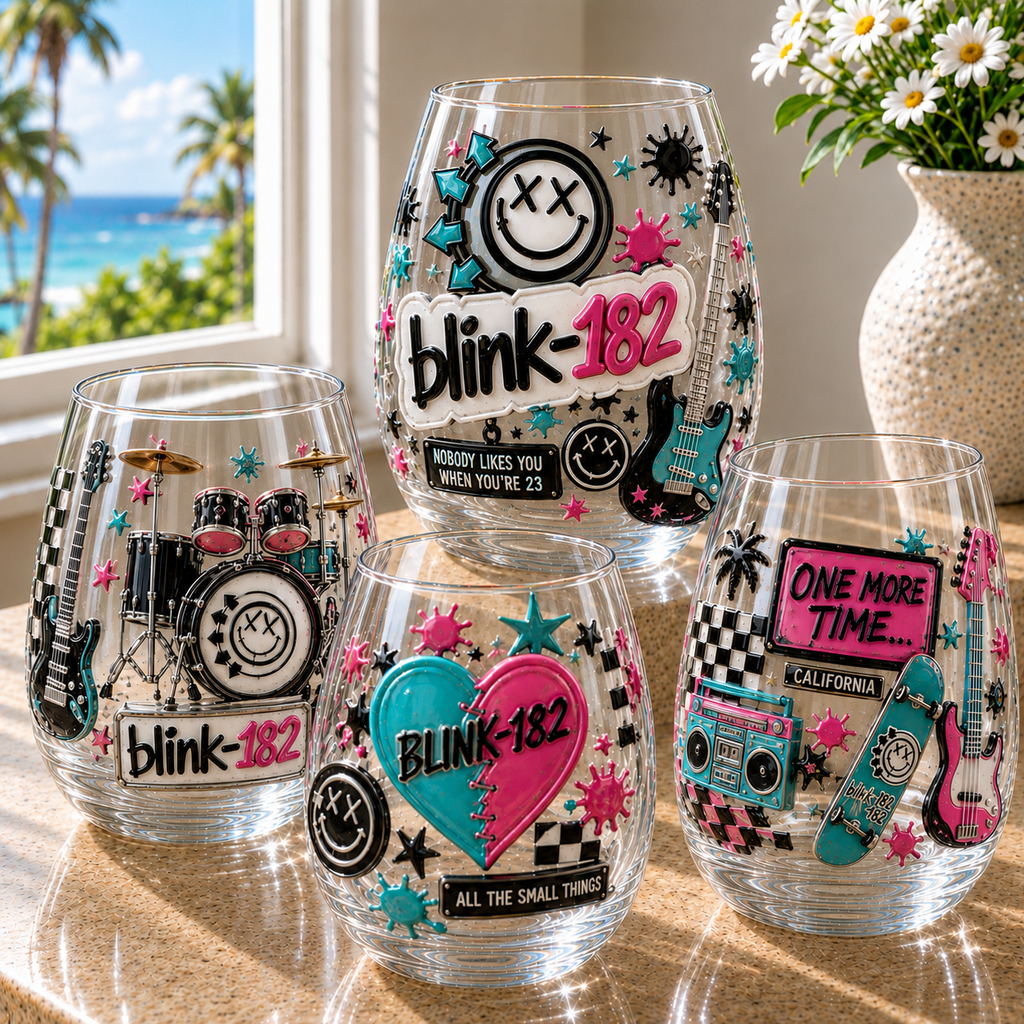 Premium BLIK Stemless Wine Glass Set TTTT