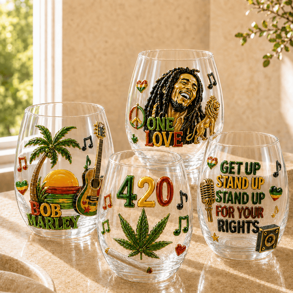 Premium BML Stemless Wine Glass Set TMH