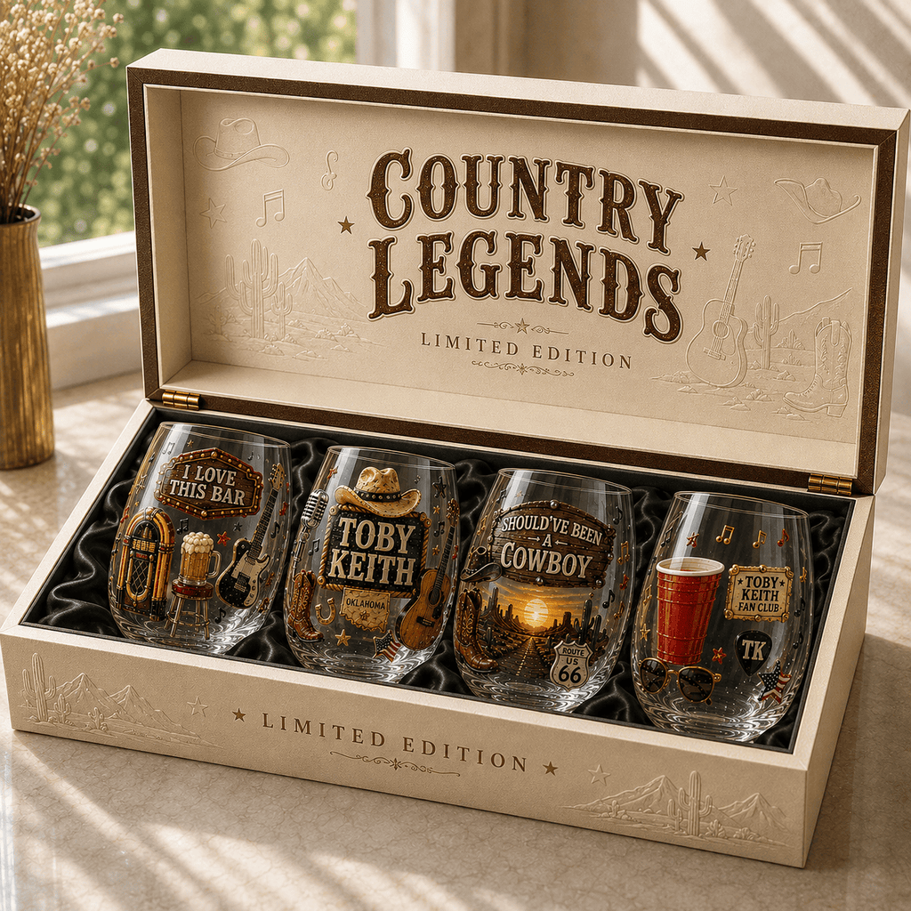 Premium TBKH Stemless Wine Glass Set TTTT