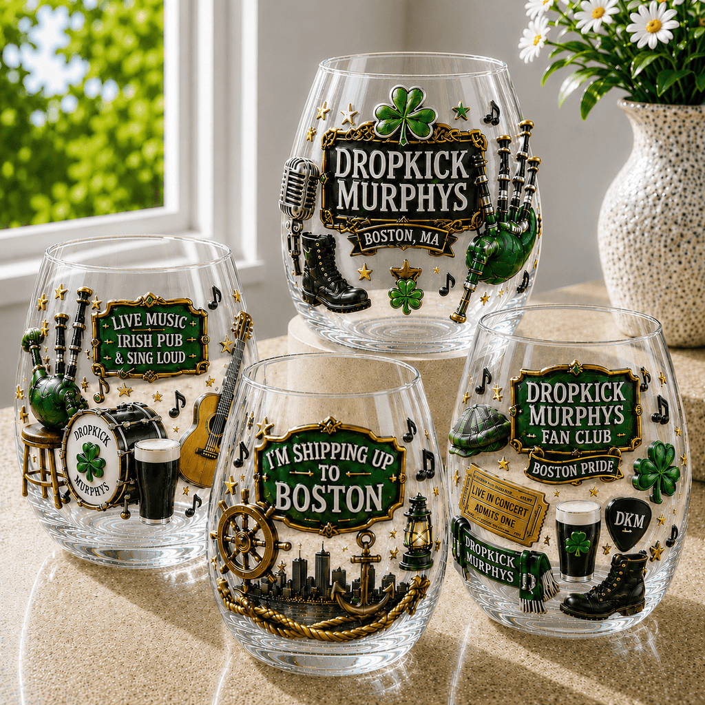 Premium DKMP Stemless Wine Glass Set TTTT