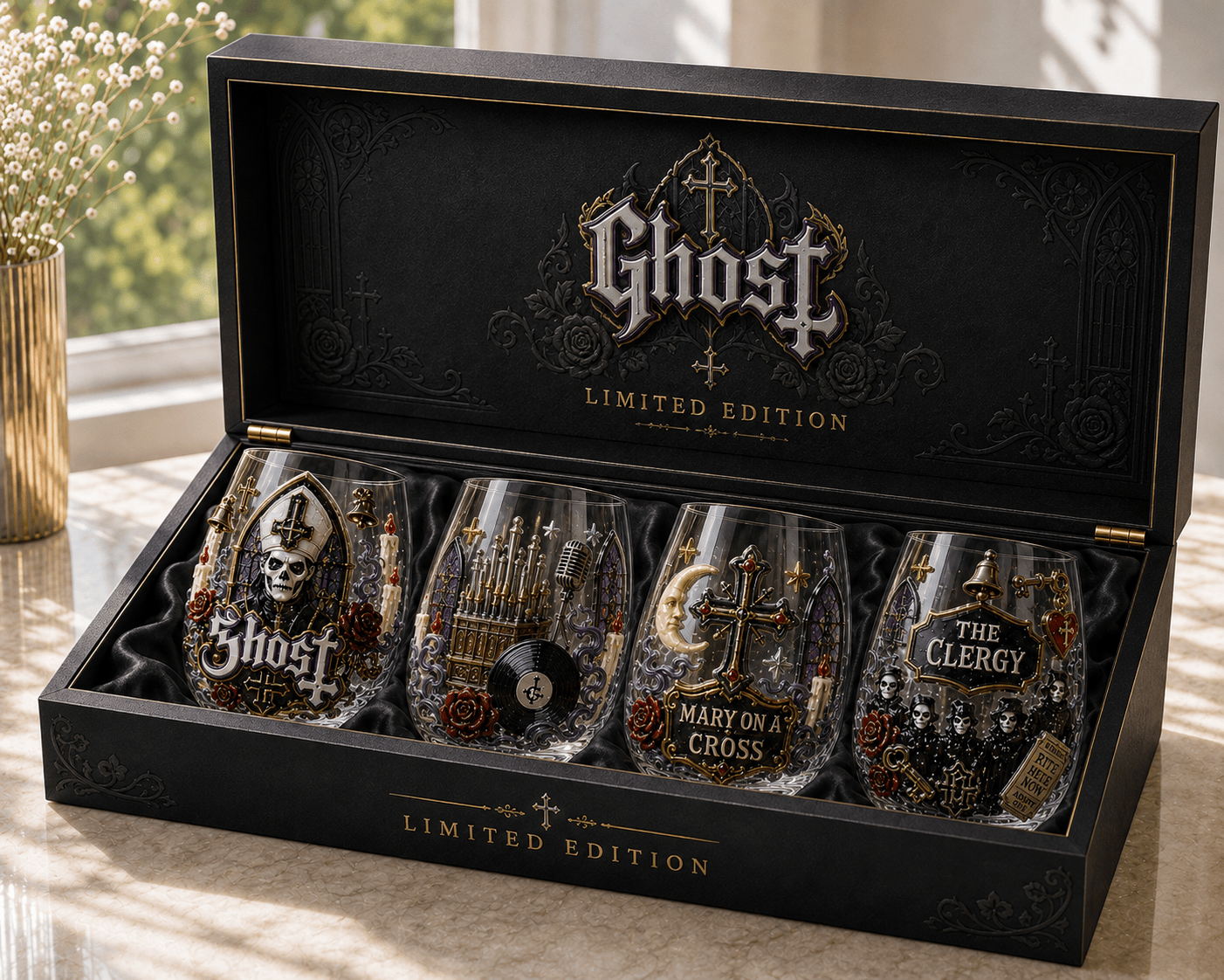 Premium GHB Stemless Wine Glass Set TTTT
