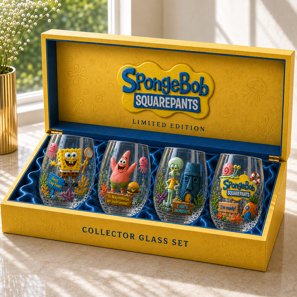 Premium SBSP Stemless Wine Glass Set TTTT
