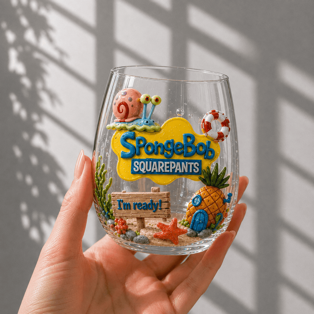 Premium SBSP Stemless Wine Glass Set TTTT