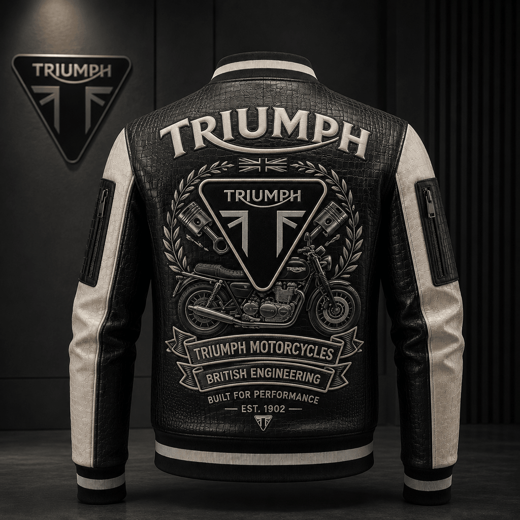 Premium TRI Leather Zipper Jacket TNSM