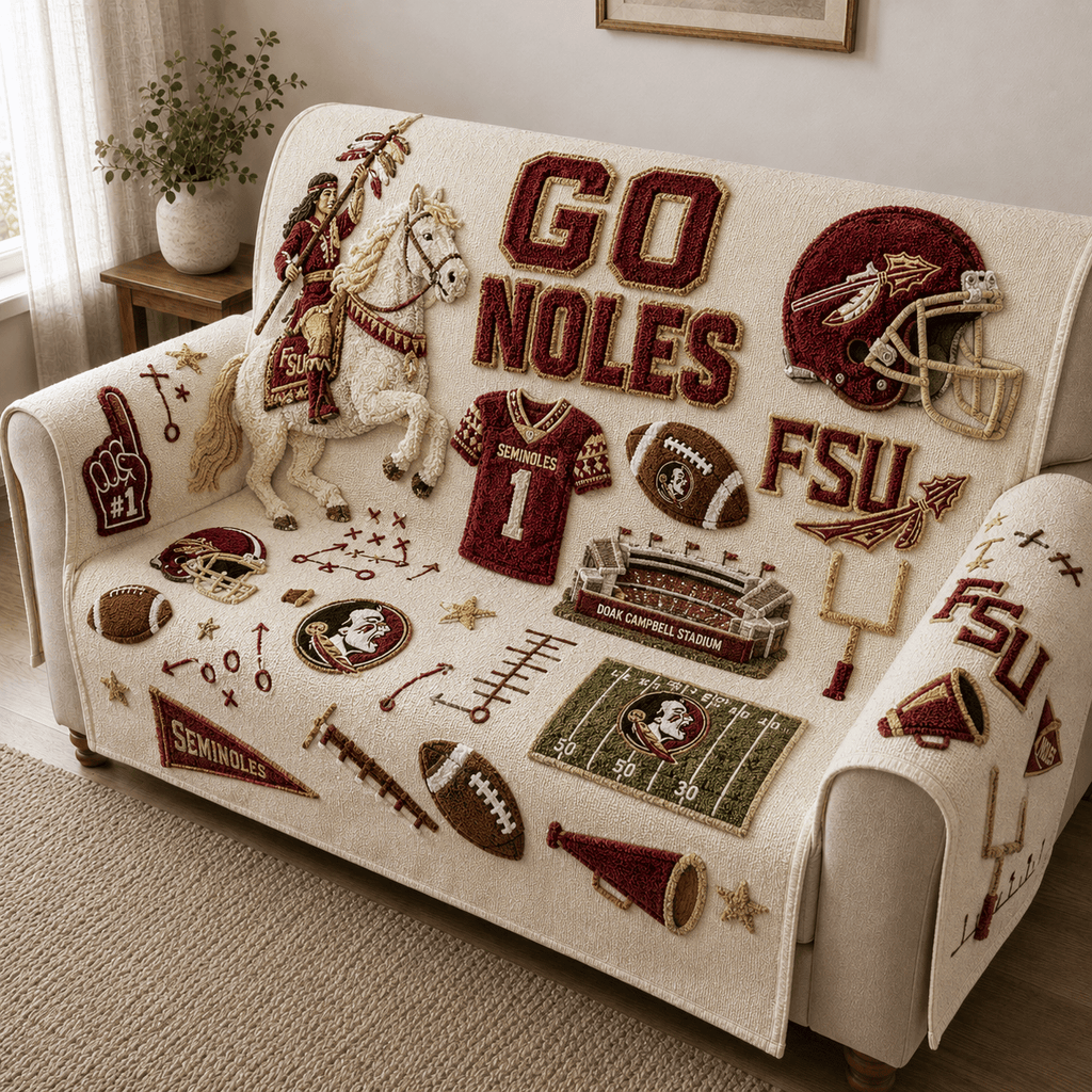FSS Tufted Sofa Cover & Pillow Set HTTT