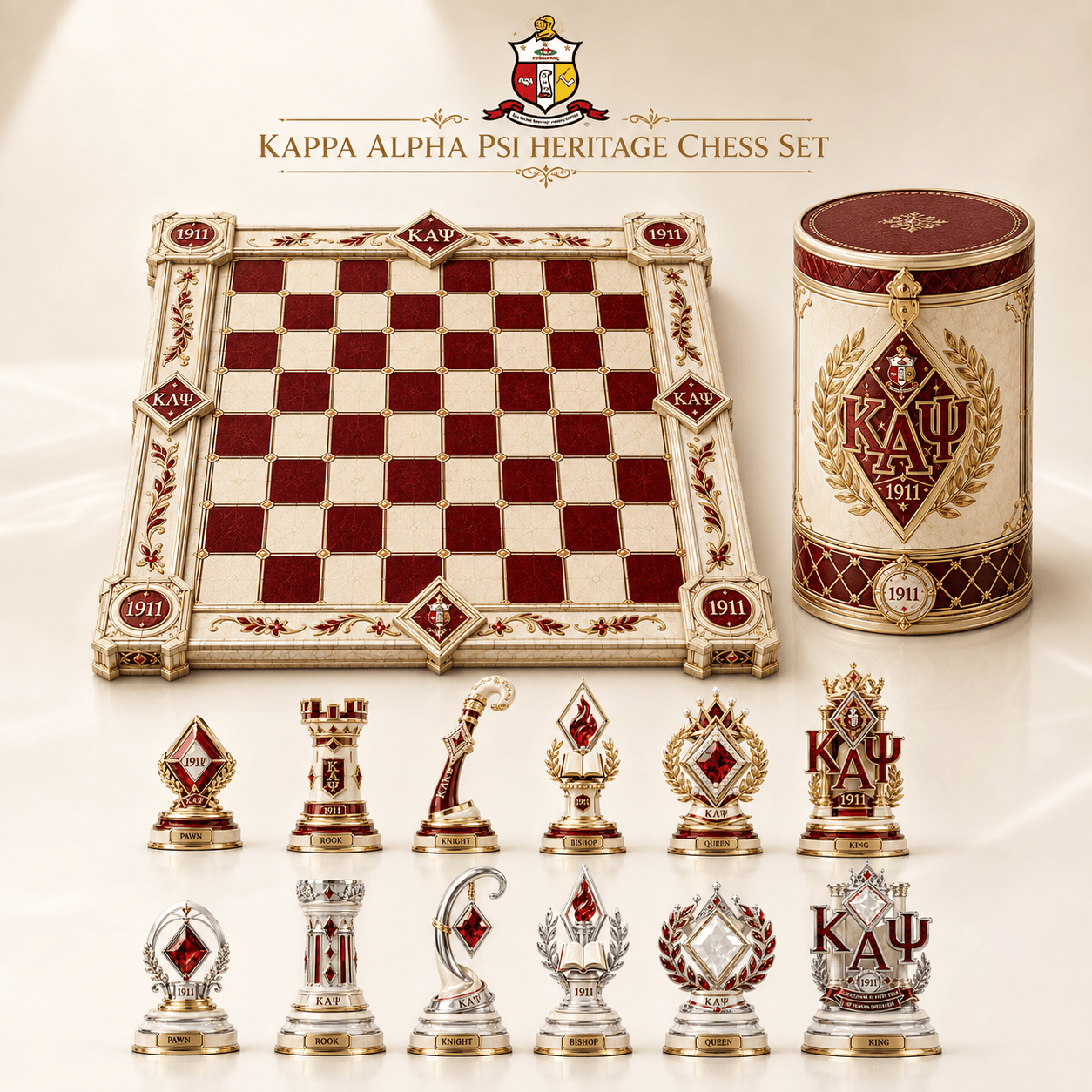 Premium KPAP Chess Set NTNA