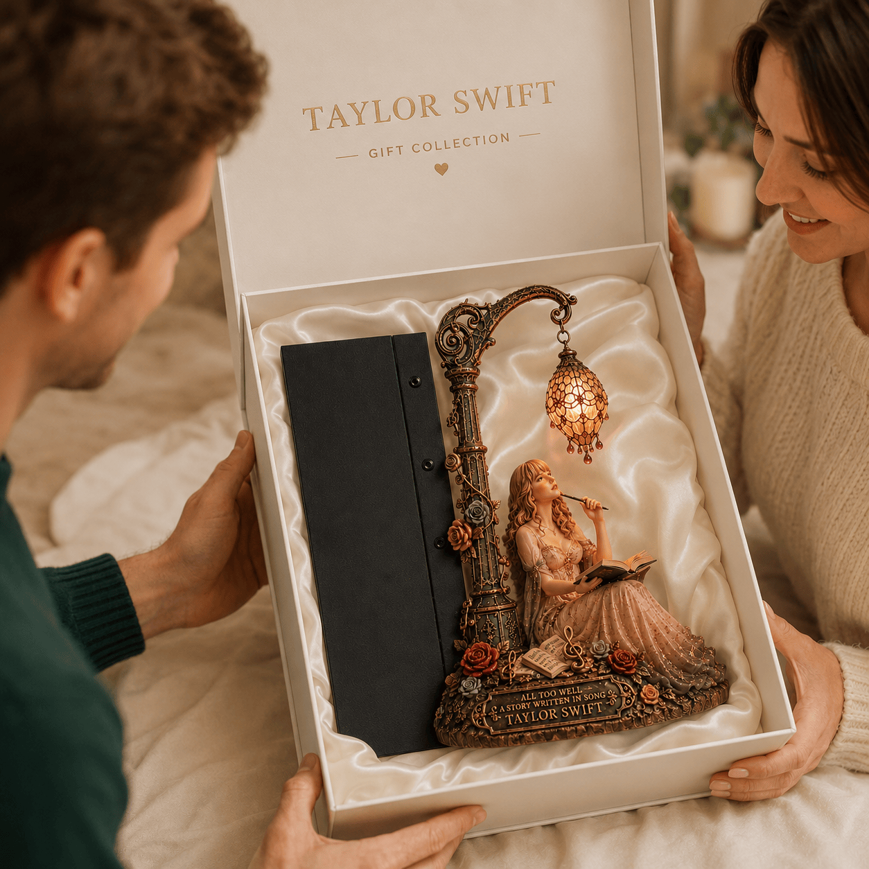 Premium TLSW Bookshelf Figurines Lamp NTNA